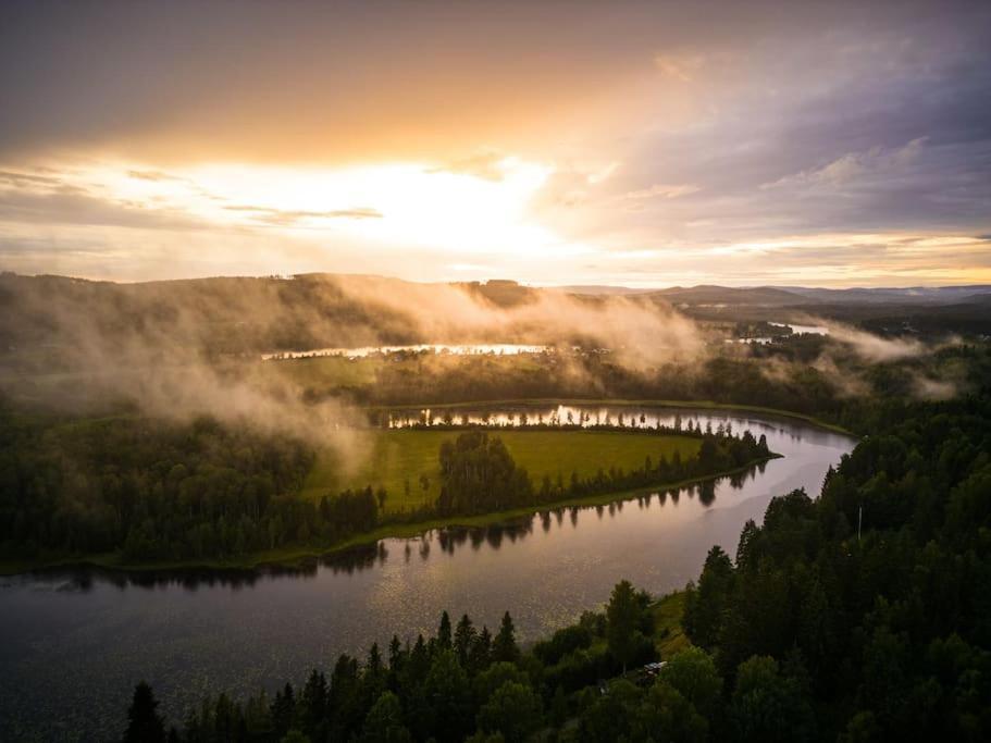 Langroesta; Ruime Blokhut Grenzend Aan Bos Villa Hagfors Buitenkant foto