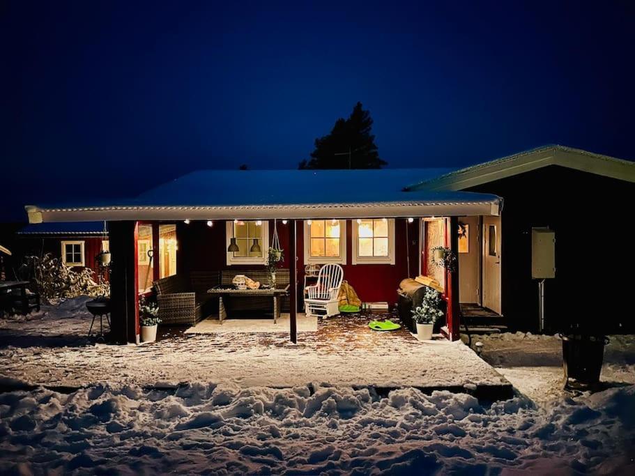 Langroesta; Ruime Blokhut Grenzend Aan Bos Villa Hagfors Buitenkant foto