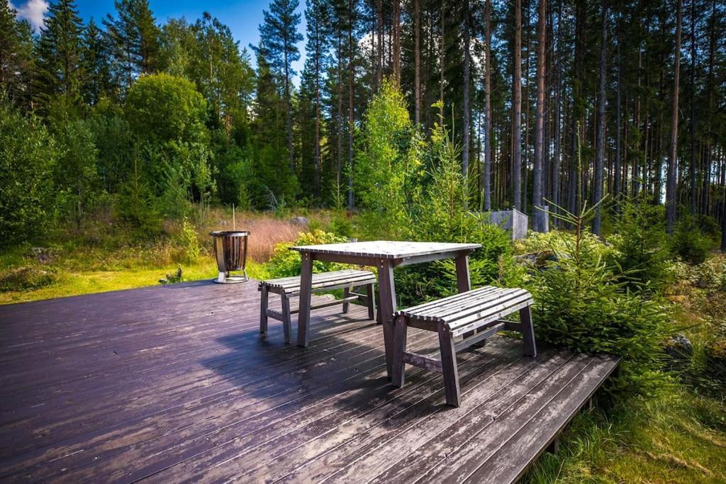 Langroesta; Ruime Blokhut Grenzend Aan Bos Villa Hagfors Buitenkant foto