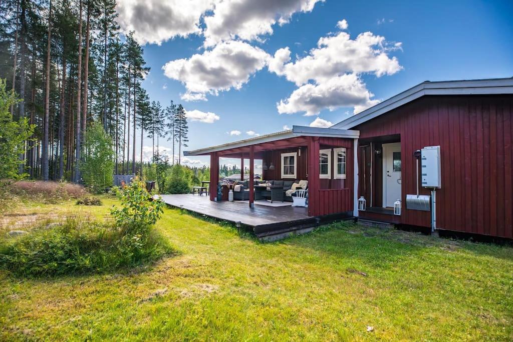 Langroesta; Ruime Blokhut Grenzend Aan Bos Villa Hagfors Buitenkant foto